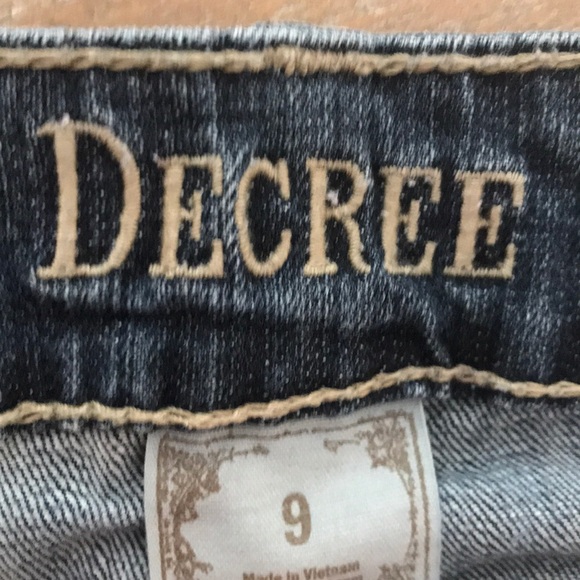 Decree Bootcut Jeans Size 9 Juniors - Picture 2 of 5